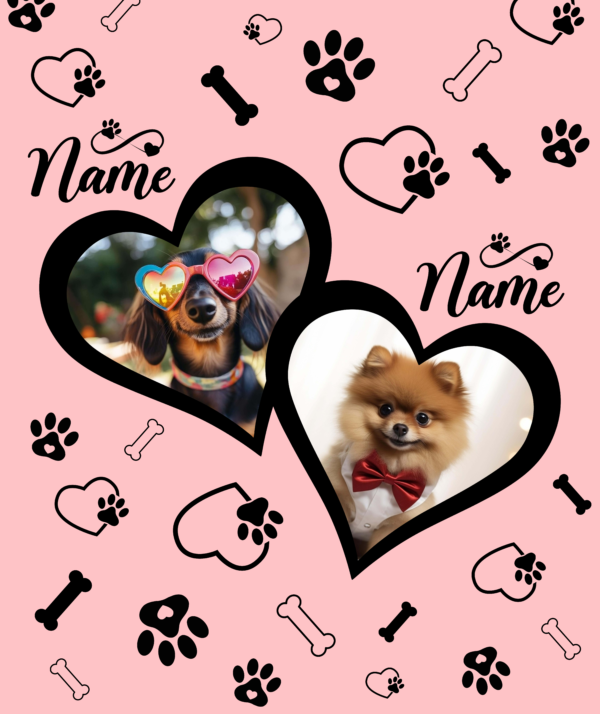 Heart Photo Blanket - Image 5
