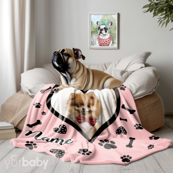 Heart Photo Blanket