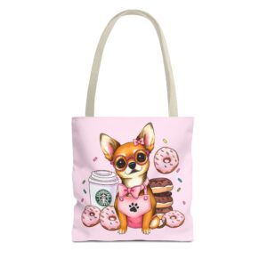 Girly Chihuahua Tote Bag