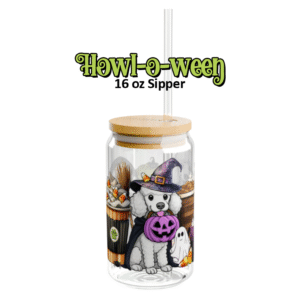 16 oz Howl-o-Ween Sipper