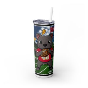 20 oz Pawzona Pitbull Tumbler